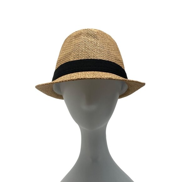 Men's Cream Outdoor Casual Fedora Hat - Picture 1 of 6